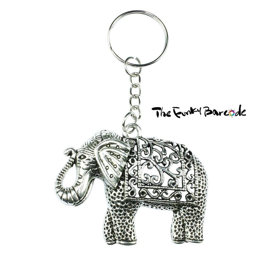 steiff elephant keyring